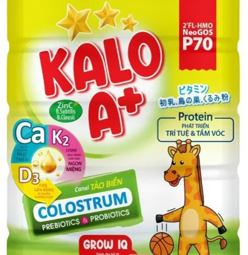Sữa bột KALO A+ GROW IQ (1-16tuổi) 900g