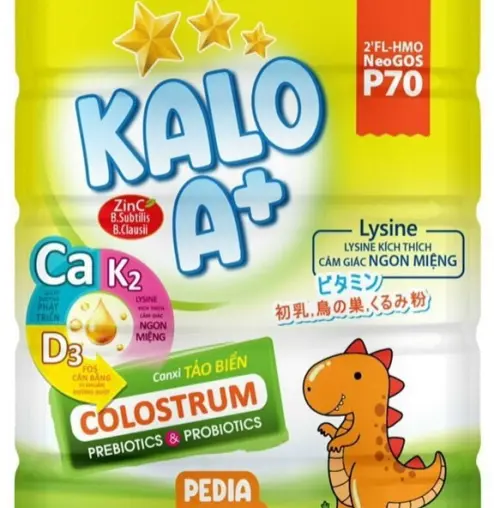 Sữa bột KALO A+ PEDIA (1-10 tuổi) 900g