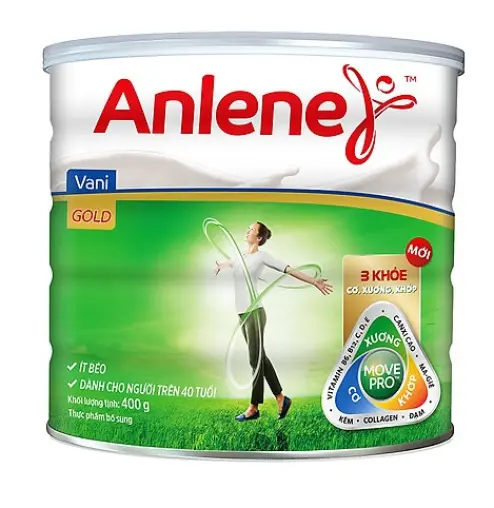 Sữa Bột Anlene Gold MovePro Hương Vani Hộp 400g