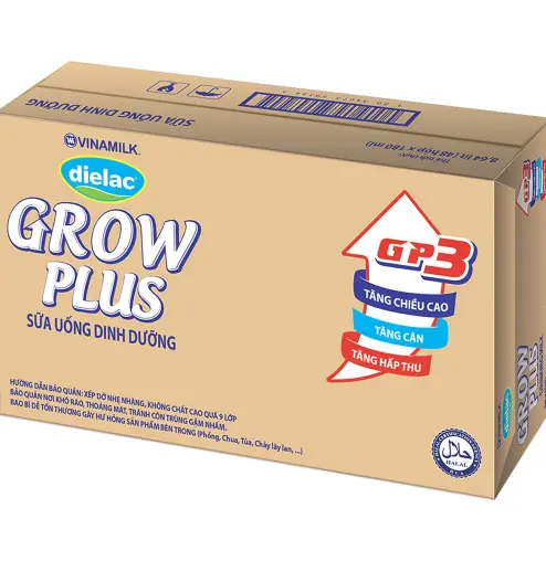 Sữa nước Vinamilk Dielac Grow Plus 110ml - Thùng