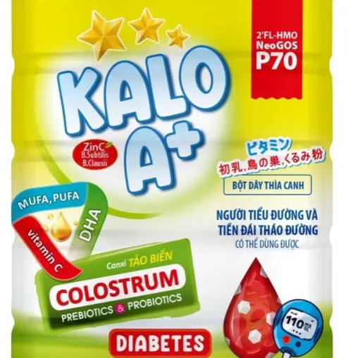 Sữa bột KALO A+ Diabetes (cho người tiểu đường) 900g