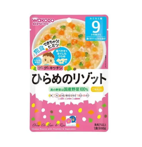 Cháo ăn liền Wakodo phô mai Risotto 9 tháng