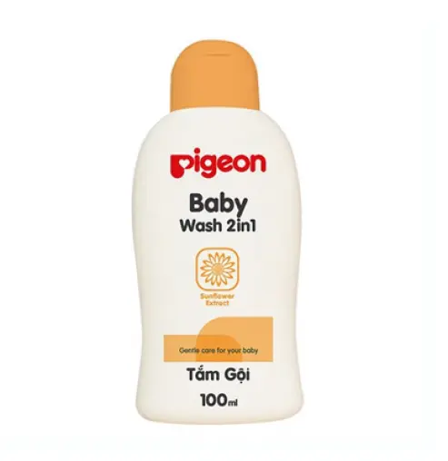 Dầu tắm gội pigeon 100ml vàng