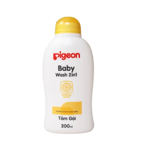 Dầu tắm gội pigeon 200ml vàng