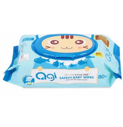 Khăn ướt Agi 80 tờ - mèo