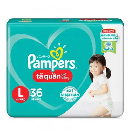 Tã quần pampers L 36 miếng