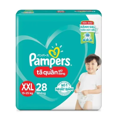 Tã quần pampers XXL 28 miếng