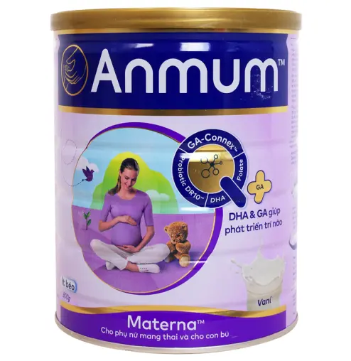 Sữa bột Anmum Materna Hương Vanilla 800g
