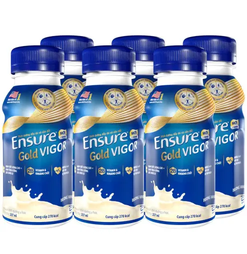 Sữa nước Ensure Gold Vigor 237ml - Thùng