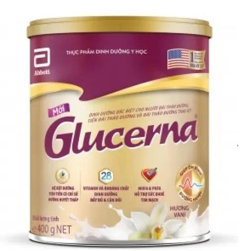 Sữa bột Glucerna Hương vani 400g