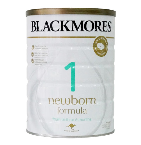 Sữa bột BLACKMORES Số 1 Newborn 900g (0-6 tháng)