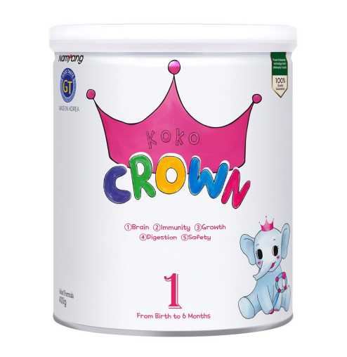 Sữa bột dinh dưỡng Koko Crown 1 400g (0-6 tháng)