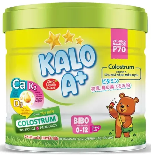  Sữa bột KALO A+ BIBO (0-12 tháng) 900g