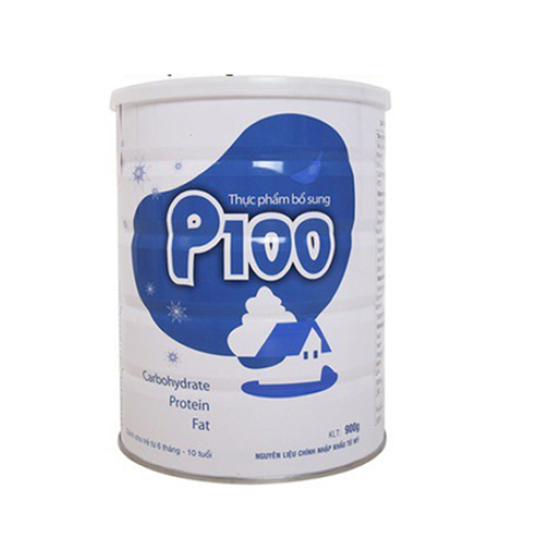 Sữa bột dinh dưỡng P100 900g (1-10 tuổi)