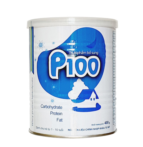 Sữa bột dinh dưỡng P100 400g (1-10 tuổi)