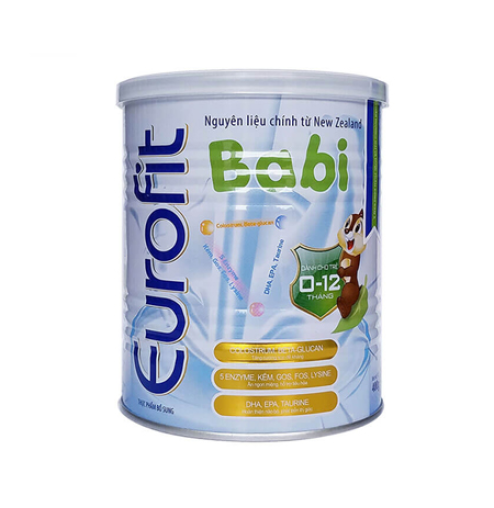 Sữa bột eurofit Babi 400g (0-12 tháng)