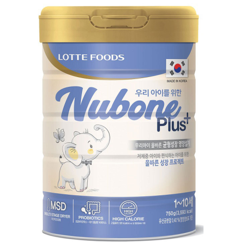 Sữa bột cao cấp Nubone Plus 750g (1-10 tuổi)