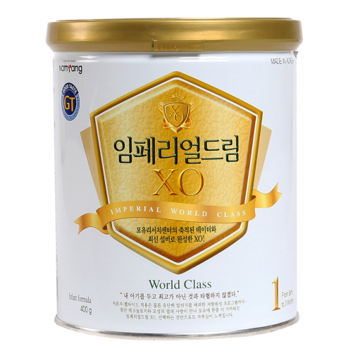 Sữa bột dinh dưỡng Imperial XO 1 GT 400g (0-3 tháng)