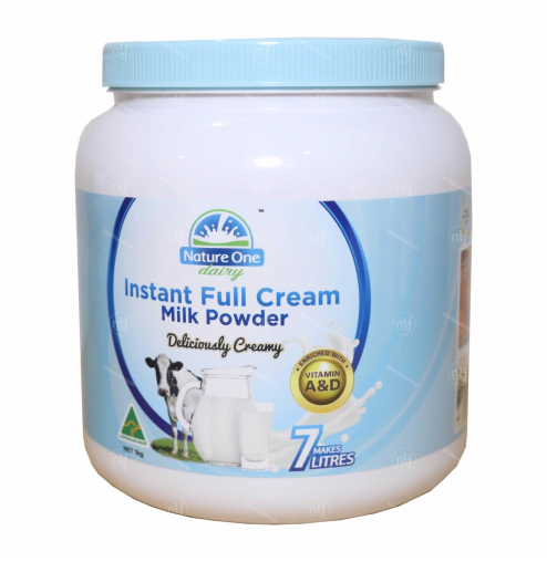 Sữa bột dinh dưỡng Nature One Full Cream 1kg