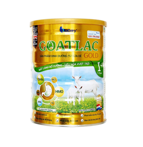 Sữa Bột Goatlac gold 1+ 800g