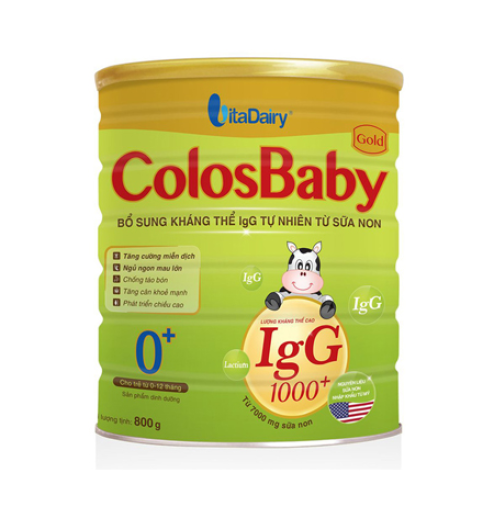Sữa bột Colosbaby Gold 0+ 800g