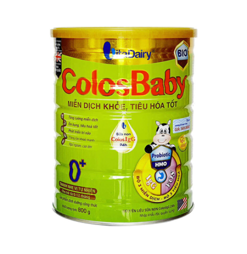 Sữa bột Colosbaby Bio gold 0+ 800g