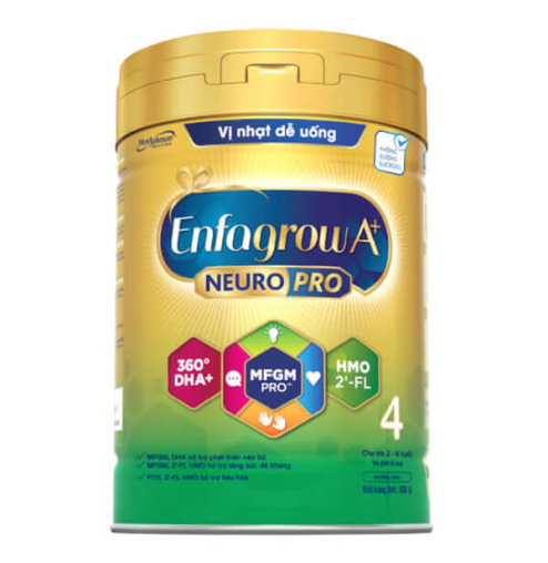 Sữa bột Enfagrow A+ NeuroPro 4 830g (2 - 6 tuổi)