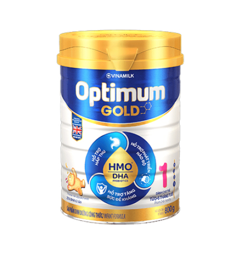 Sữa Vinamilk Optimum Gold số 1 800g (0 - 6 tháng)