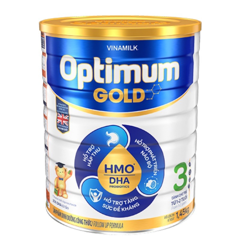Sữa Vinamilk Optimum Gold số 3 1.45kg (1 - 2 tuổi)