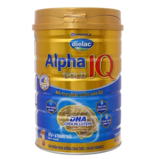 Sữa Vinamilk Alpha Gold số 1 900g (0-6 tháng)