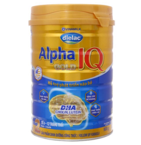 Sữa Vinamilk Alpha Gold số 2 900g (6-12 tháng)