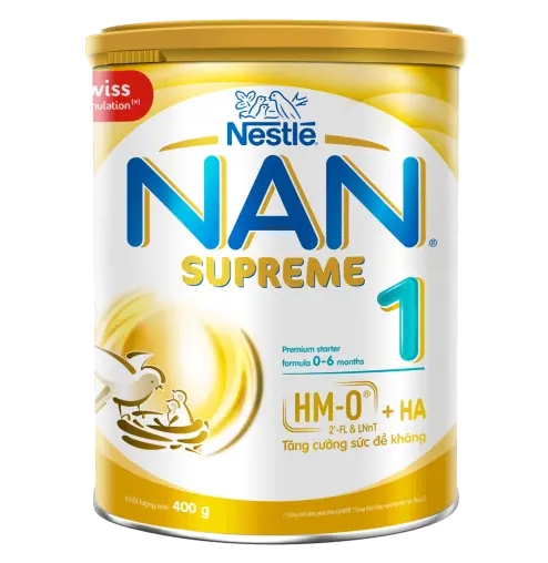 Sữa Nan Supreme HMO số 1 400g (0-6 tháng)