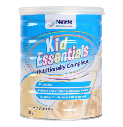 Sữa Kid Essentials Nestle Úc 800g vị Vani (1-10 tuổi)