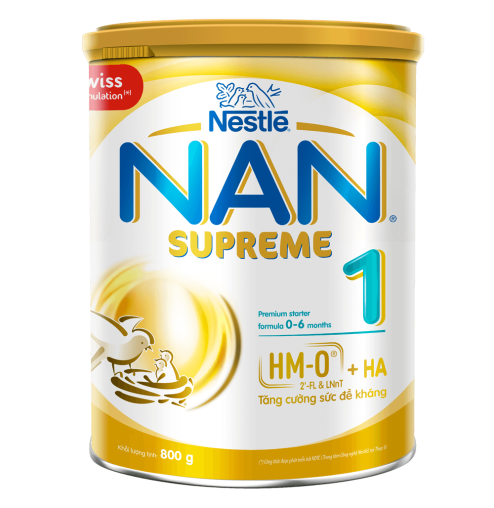 Sữa Nan Supreme HMO số 1 800g (0-6 tháng)