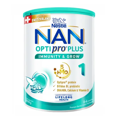 Sữa Nan Optipro Plus số 1 5-HMO 800g (0 - 6 tháng)