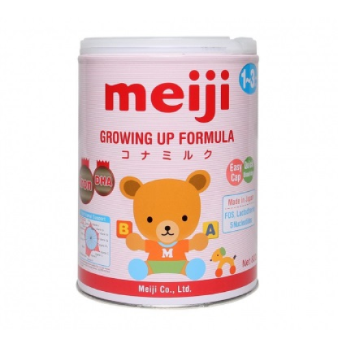 Sữa Meiji Growing Up Formula số 9 800g (1-3 tuổi) nhập khẩu