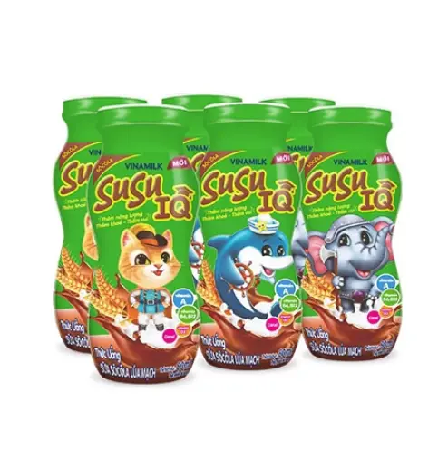 Sữa chua uống tiệt trùng SuSu-Vinamilk hương sôcla lúa mạch