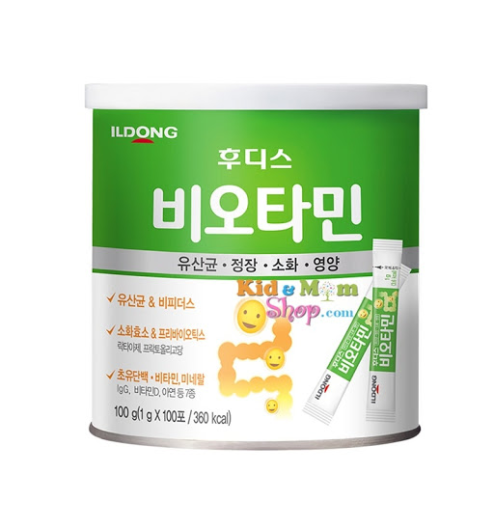 Men vi sinh Biotamin Ildong (từ 0 tháng) 100g - Gói