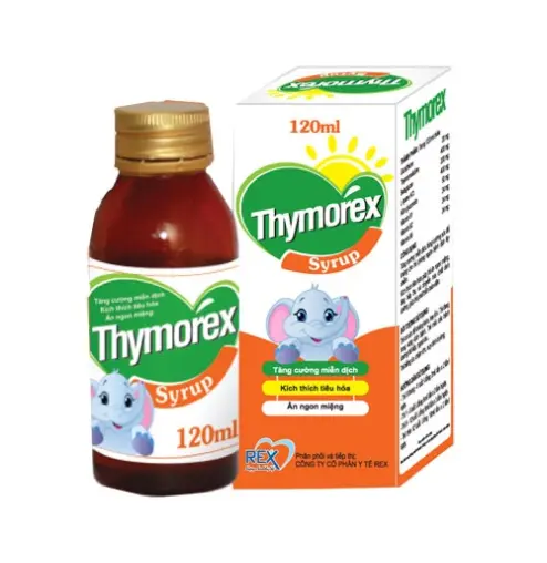 Siro Thymorex Tăng cường miễn dịch, tiêu hoá, ngon miệng
