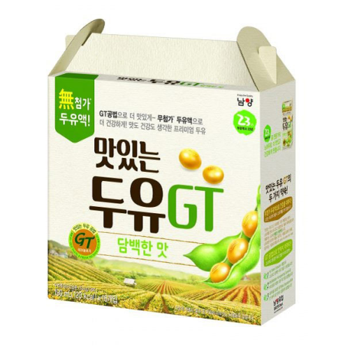 Sữa đậu nành Namyang GT - Ít ngọt - 16 hộp/xách (hộp)