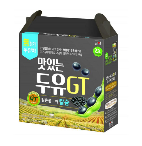 Sữa đậu nành đen và mè Namyang GT - 16 hộp/xách (hộp)