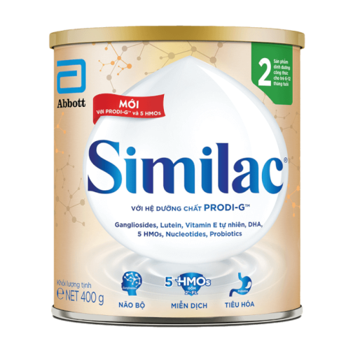 Sữa Similac HMO IQ Plus số 2 400g (6 - 12 tháng)