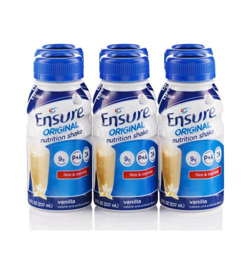 Sữa nước Ensure vị vani 237ml - thùng