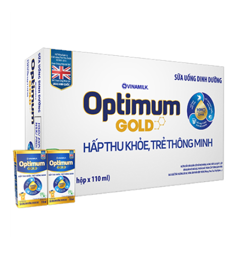 Sữa nước Vinamilk Optimum Gold 110ml - Thùng