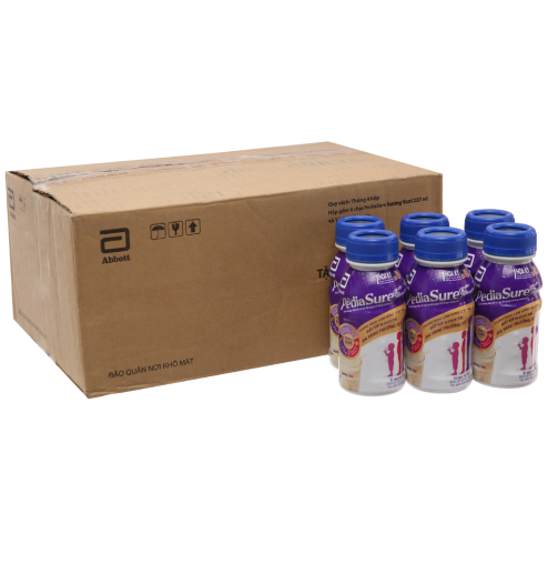 Sữa bột pha sẵn PediaSure BA vị Vani 237ml (thùng)