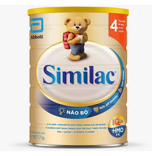 Sữa Similac IQ Plus HMO số 4 1.7kg (2 - 6 tuổi)