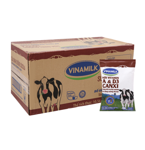 Sữa dinh dưỡng socola Vinamilk 220ml  - thùng
