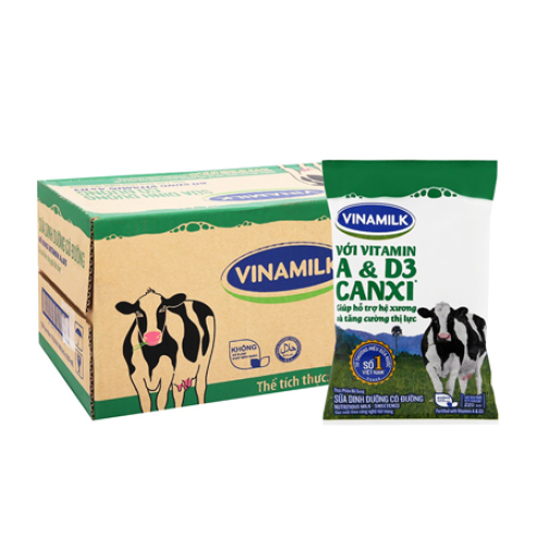 Sữa dinh dưỡng có đường Vinamilk 220ml  - thùng