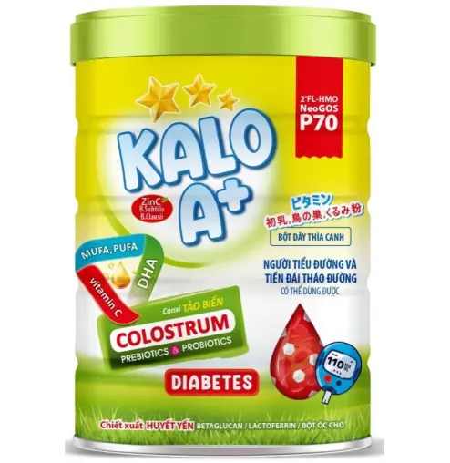 Sữa bột KALO A+ Diabetes (cho người tiểu đường) 900g