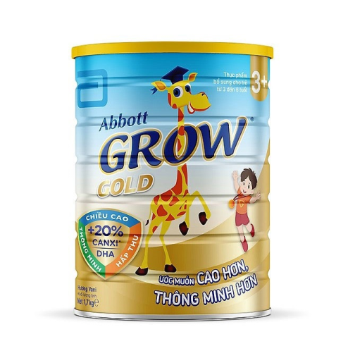 Sữa bột Abbott Grow Gold 3+ 900g (từ 3-6 tuổi) 